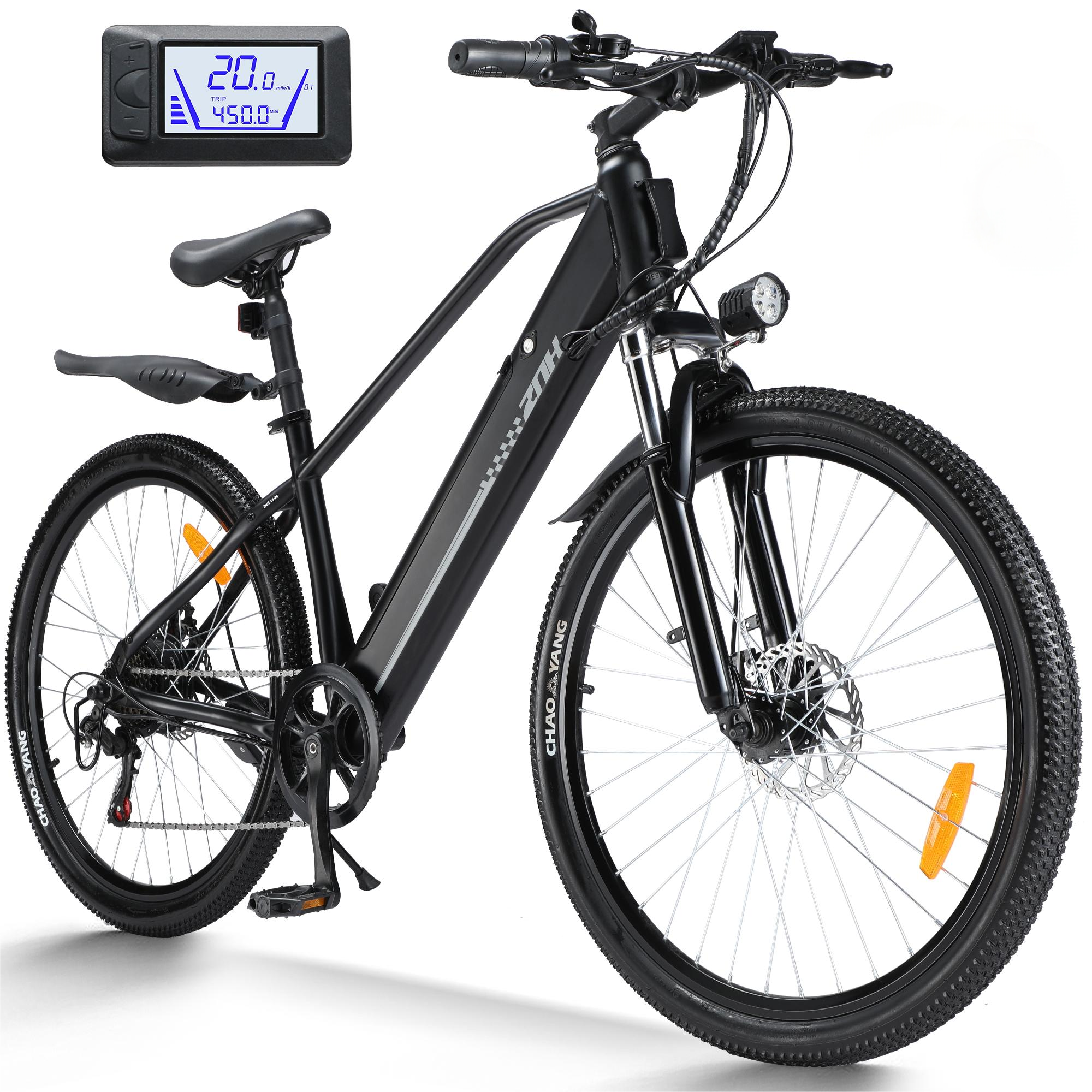 mens electric bicycle ZNH Electric Bike for Adults, 500W Motor, 26" Tires, 36V 10.4Ah Remova
