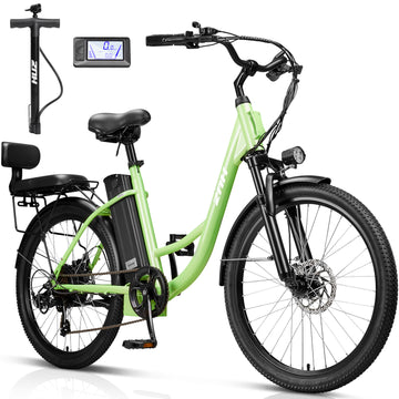 ZNH-19，Electric Bike for Adults,750W,48V 13Ah Battery, 24inch Tires,20MPH, 50 Miles