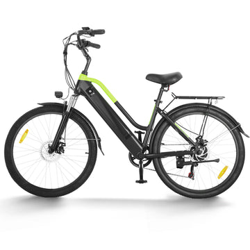 42-Mile Range 350W Electric Bike – Smooth, Durable & Easy to Ride