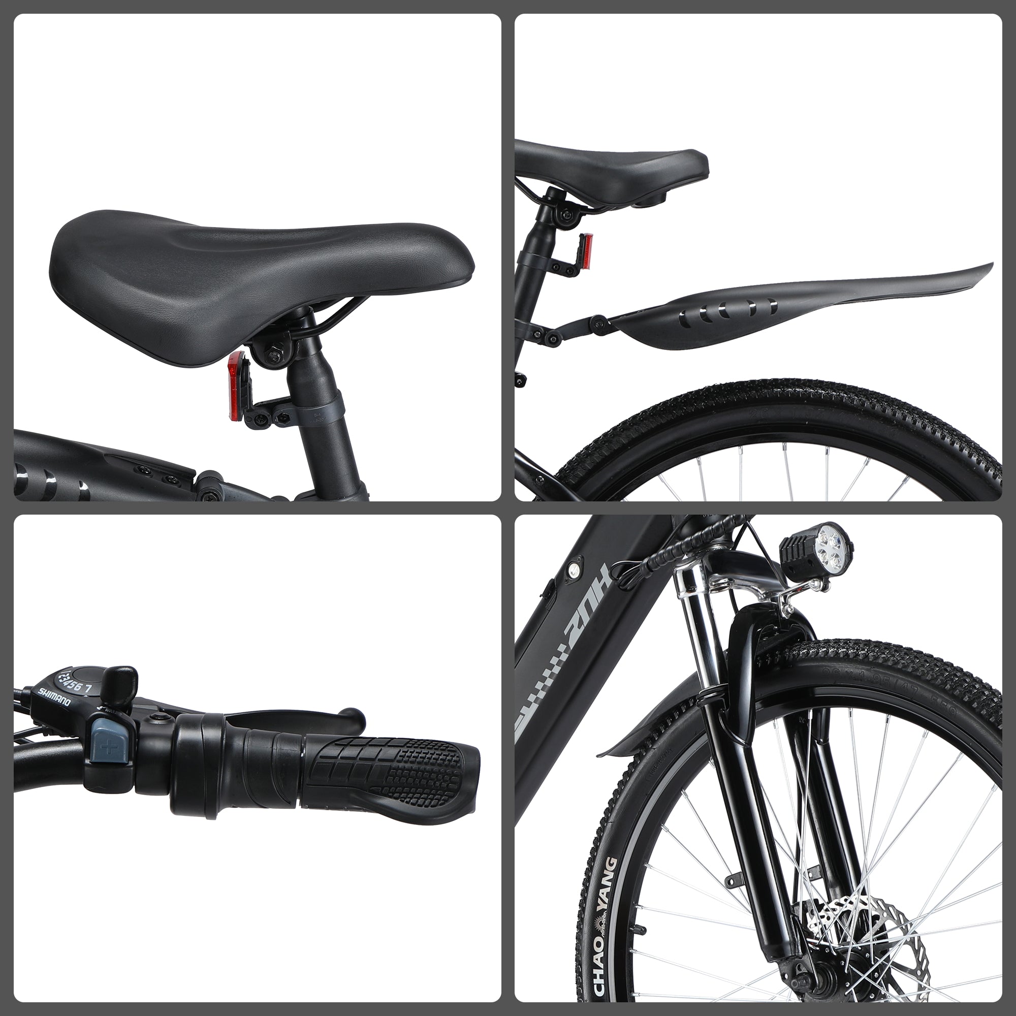 ZNH Electric Bike for Adults, 500W Motor, 26