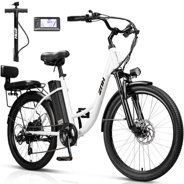 ZNH-19，Electric Bike for Adults,750W,48V 13Ah Battery, 24inch Tires,20MPH, 50 Miles